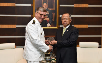 INTRODUCTORY CALL BY JOINT COMMANDER ARMED FORCES IN FRENCH POLYNESIA AND COMMANDER OF THE FRENCH POLYNESIAN AND PACIFIC MARITIME ZONES