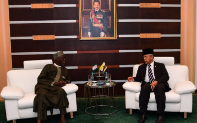SECOND MINISTER OF DEFENCE RECEIVES INTRODUCTORY CALL BY NEW NIGERIAN NON-RESIDENT HIGH COMMISSIONER TO BRUNEI DARUSSALAM