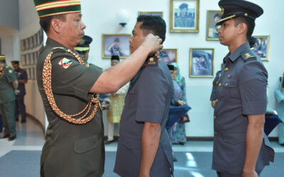 SPECIAL COMMISSIONING CEREMONY FOR ROYAL BRUNEI AIRFORCE AIRMAN