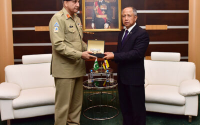 INTRODUCTORY VISIT FROM CHIEF OF ARMY STAFF, PAKISTAN ARMY