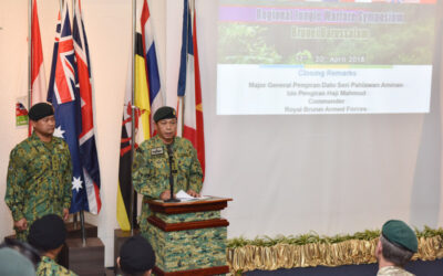 CLOSING CEREMONY OF REGIONAL JUNGLE WARFARE SYMPOSIUM 2018
