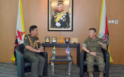RBAF COMMANDER RECEIVES COURTESY CALLS FROM COMSOCPAC, HIGH COMMISSIONER OF NEW ZEALAND AND COMMANDING OFFICER HMAS TOOWOOMBA, ROYAL AUSTRALIAN NAVY