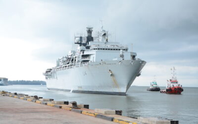 ROYAL BRUNEI NAVY RECEIVES GOODWILL VISIT FROM HMS ALBION