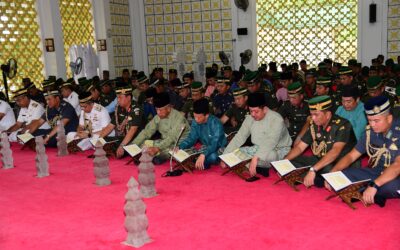 TAHLIL CEREMONY IN CONJUCTION WITH RBAF 57th ANNIVERSARY AND RAMADHAN 1439 HIJRAH