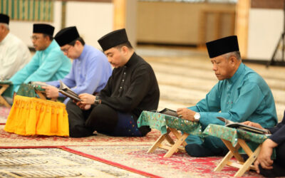 KHATAM AL-QURAN CEREMONY IN CONJUNCTION WITH THE SILVER JUBILEE OF THE ESTABLISHMENT OF YAYASAN SULTAN HAJI HASSANAL BOLKIAH