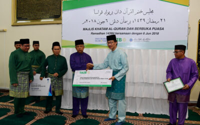 PERBADANAN TAIB HOLDS KHATAM AL-QURAN AND IFTAR CEREMONY