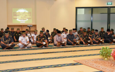 MINDEF AND RBAF HOLD KHATAM AL-QURAN IN BOLKIAH GARRISON