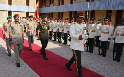 COMMANDER OF RBLF MAKES OFFICIAL VISIT TO THE SULTANATE OF OMAN