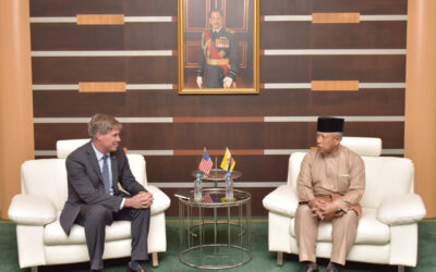 COURTESY CALL TO SECOND MINISTER OF DEFENCE BY DEPUTY ASSISTANT SECRETARY OF DEFENCE FOR SOUTH AND SOUTHEAST ASIA