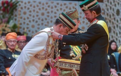 HIS MAJESTY THE SULTAN AND YANG DI-PERTUAN OF BRUNEI DARUSSALAM CONFERRED STATE DECORATIONS