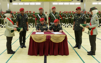 CHANGE IN COMMANDING OFFICER OF THE RBAF MILITARY POLICE