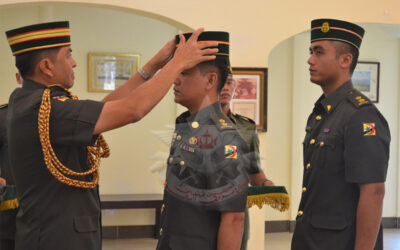 SPECIAL COMMISSIONING CEREMONY FOR LAND ENGINEERING, COMBAT SERVICE SUPPORT, ROYAL BRUNEI LAND FORCE