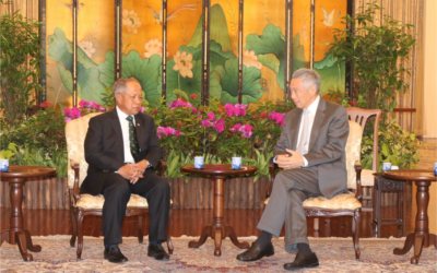 SECOND MINISTER OF DEFENCE MAKES OFFICIAL VISIT TO REPUBLIC OF SINGAPORE