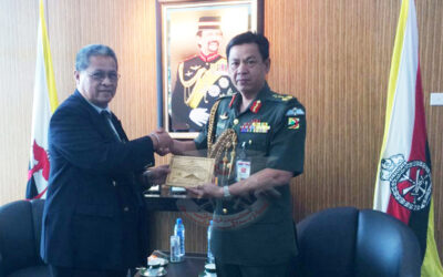 WORKING VISIT FROM THE ASSOCIATION OF EX-SOLDIERS BRUNEI DARUSSALAM