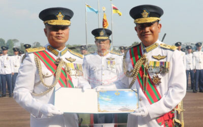 CHANGE OF COMMAND PARADE FOR THE COMMANDER OF AIR FORCE
