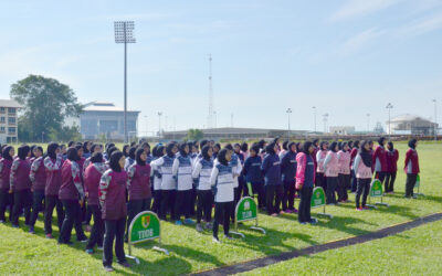 RBAF FEMALE CROSS COUNTRY COMPETITION 2018