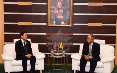 AMBASSADOR OF THE LAO PEOPLE’S DEMOCRATIC REPUBLIC TO BRUNEI DARUSSALAM PAYS INTRODUCTORY CALL TO MINISTER OF DEFENCE II