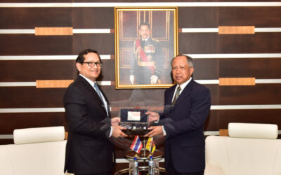 SECOND MINISTER OF DEFENCE RECEIVES FAREWELL CALL BY OUTGOING AMBASSADOR OF THAILAND TO BRUNEI DARUSSALAM