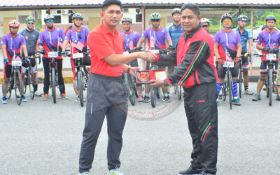 FRIENDLY CYCLING EVENT BETWEEN RBLF AND MALAYSIAN ARMY