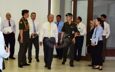 SECOND MINISTER OF DEFENCE CONDUCTS WORKING VISIT TO THE MRS BOLKIAH COMPLEX