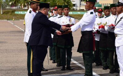PASSING OUT PARADE OF 162nd INTAKE OF MALE RECRUITS AND 54th FEMALE RECRUITS