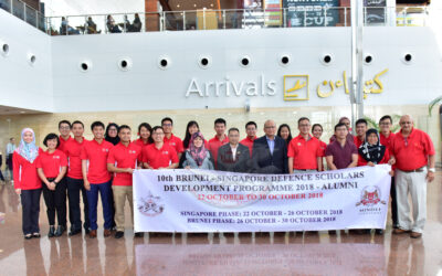 CLOSURE OF THE FIRST PHASE OF THE 10th BRUNEI-SINGAPORE DEFENCE SCHOLARS DEVELOPMENT PROGRAMME 2018 – ALUMNI