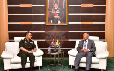 INTRODUCTORY CALL TO SECOND MINISTER OF DEFENCE BY LAO PEOPLE’S DEMOCRATIC REPUBLIC DEFENCE ATTACHÉ TO BRUNEI DARUSSALAM