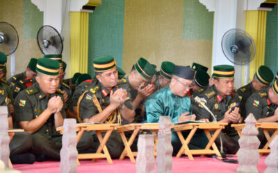 TAHLIL CEREMONY IN CONJUNCTION WITH THE ROYAL BRUNEI LAND FORCE 57th ANNIVERSARY