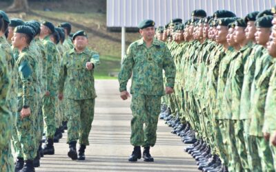 ROYAL BRUNEI LAND FORCE CELEBRATES ITS 57th ANNIVERSARY
