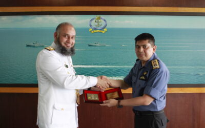ACTING RBAF COMMANDER RECEIVES AN INTRODUCTORY CALL FROM THE DEFENCE ADVISER OF PAKISTAN ACCREDITED TO BRUNEI DARUSSALAM
