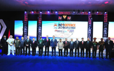 MINISTER OF DEFENCE II ATTENDS 8th INDO DEFENCE 2018 EXPO AND FORUM