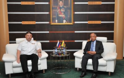COURTESY CALL BY THE COMMANDING OFFICER OF THE COMBAT SHIPS GROUP OF THE PACIFIC FLEET OF THE RUSSIAN FEDERATION AND CHIEF OF STAFF OF THE SUBMARINE FORCES OF THE PACIFIC FLEET
