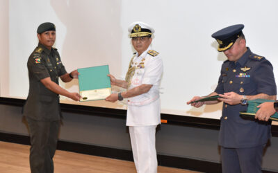 CLOSING CEREMONY OF THE JUNIOR STAFF COURSE 2018