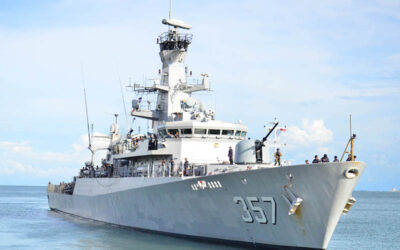 INDONESIAN NAVY SHIPS ARRIVE IN BRUNEI DARUSSALAM FOR GOODWILL VISIT