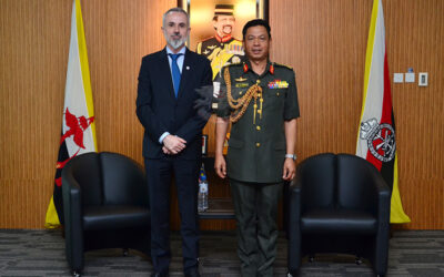 RBAF COMMANDER RECEIVES COURTESY CALL FROM THE INTERNATIONAL COMMITTEE OF THE RED CROSS, MALAYSIA