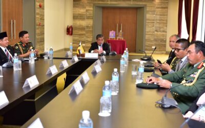MALAYSIA’S MINISTER OF DEFENCE MAKES INTRODUCTORY VISIT TO BRUNEI DARUSSALAM