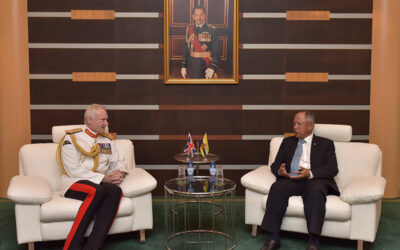 THE VICE CHIEF OF THE DEFENCE STAFF OF THE UNITED KINGDOM VISITS THE MINISTRY OF DEFENCE