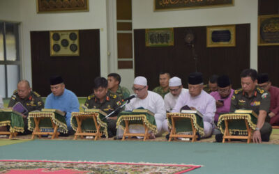 DEFENCE EXECUTIVE COMMITTEE ATTENDS RELIGIOUS ACTIVITY WITH ROYAL BRUNEI LAND FORCE