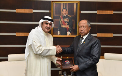 SECOND MINISTER OF DEFENCE RECEIVES THE NEWLY APPOINTED AMBASSADOR OF KUWAIT TO BRUNEI DARUSSALAM
