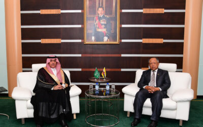 INTRODUCTORY CALLS FROM AMBASSADOR OF SAUDI ARABIA AND HIGH COMMISSIONER OF INDIA TO BRUNEI DARUSSALAM