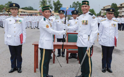 CHANGE OF COMMAND CEREMONY FOR SERGEANT MAJOR RBAF