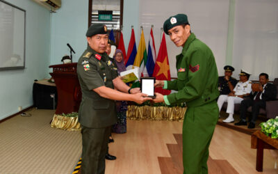 CLOSING CEREMONY FOR THE ENGLISH LANGUAGE COURSE FOR FOREIGN ARMED FORCES SESSION 2019
