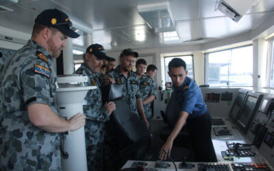 ROYAL AUSTRALIAN NAVY SHIP ARRIVED IN BRUNEI DARUSSALAM FOR GOODWILL VISIT