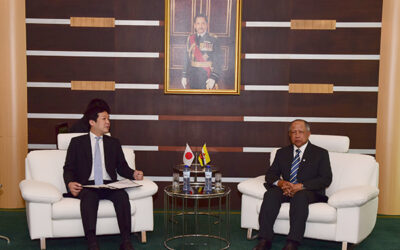 SECOND MINISTER OF DEFENCE RECEIVES COURTESY CALL FROM ADVISOR TO THE PRIME MINISTER (NATIONAL SECURITY) OF JAPAN