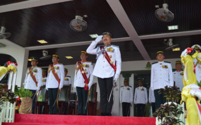 PASSING OUT PARADE OF 163rd INTAKE OF MALE RECRUITS