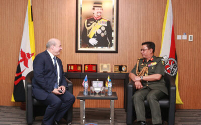 RBAF COMMANDER RECEIVES AN INTRODUCTORY CALL FROM NEW AMBASSADOR OF THE UNITED STATES OF AMERICA TO BRUNEI DARUSSALAM