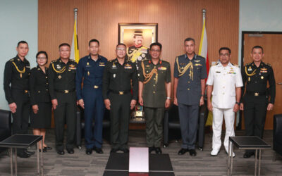 RBAF COMMANDER RECEIVES COURTESY CALL FROM DIRECTOR OF JOINT INTELLIGENCE, ROYAL THAI ARMED FORCES