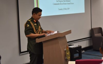  RBAF COMMANDER DELIVERS KEYNOTE ADDRESS TO CSC9