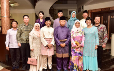 SECOND MINISTER OF DEFENCE HOSTS HARI RAYA OPEN HOUSE