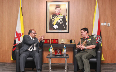 RBAF COMMANDER RECEIVES INTRODUCTORY CALL FROM HIGH COMMISSIONER OF  INDIA TO BRUNEI DARUSSALAM